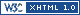 Valid XHTML 1.0!